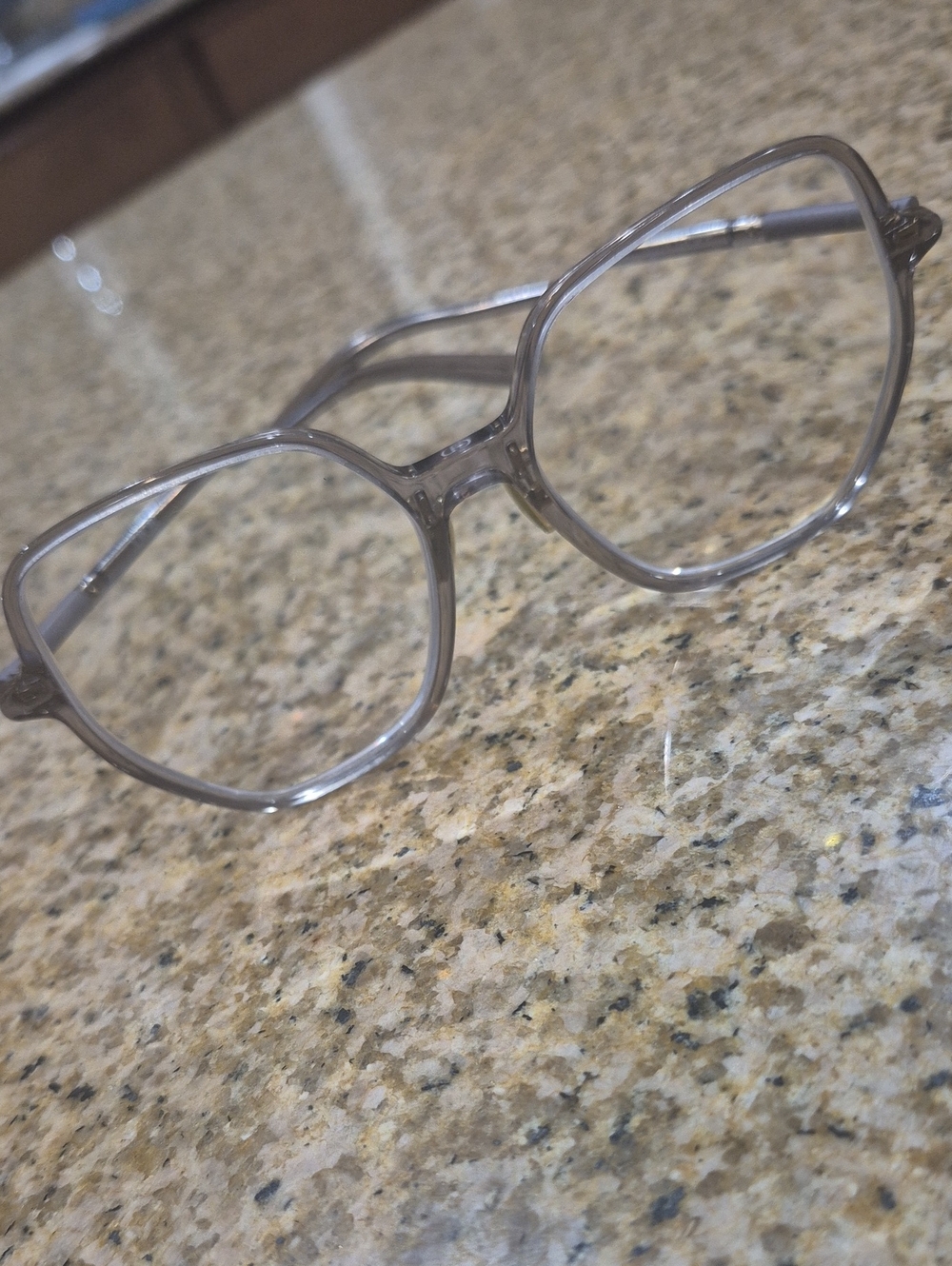Dior Clear Gray Fashion Eyeglasses Frame